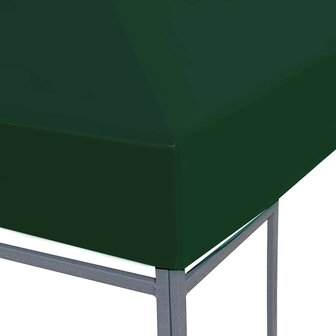 Prieeldak 310 g/m&sup2; 4x3 m groen 3