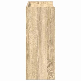 Schoenenrek 60x25x62 cm bewerkt hout sonoma eikenkleurig 5