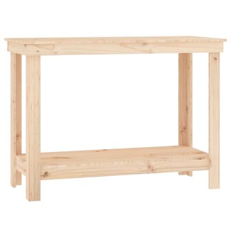 Werkbank 110x50x80 cm massief grenenhout 2