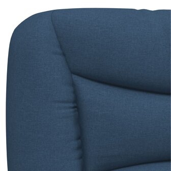 Hoofdbordkussen &quot;Hvar&quot; 100 cm stof blauw 8
