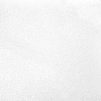 Hoofdbordkussen &quot;Zadar&quot; 100 cm kunstleer zwart en wit 9