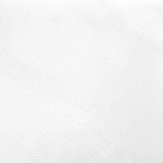 Hoofdbordkussen "Zadar" 120 cm kunstleer zwart en wit 9