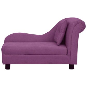 Hondenbank met kussen 83x44x44 cm pluche bordeauxrood 3