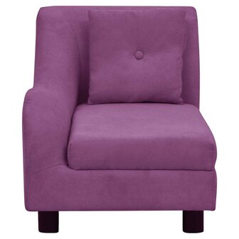 Hondenbank met kussen 83x44x44 cm pluche bordeauxrood 5
