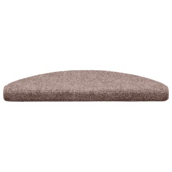 Trapmatten zelfklevend 10 st 65x21x4 cm naaldvilt cr&egrave;mekleurig 4