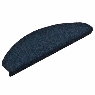 Trapmatten zelfklevend 10 st 65x21x4 cm naaldvilt marineblauw 3