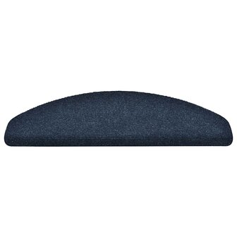 Trapmatten zelfklevend 10 st 65x21x4 cm naaldvilt marineblauw 4