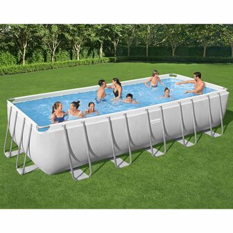 Bestway Zwembad Power Steel bovengronds rechthoekig 19281 L 2