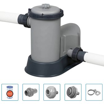 Bestway Zwembad Power Steel bovengronds rechthoekig 19281 L 4