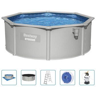 Bestway Framezwembad Hydrium bovengronds rond 360x120 cm 2
