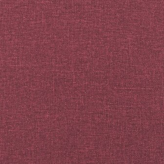 2-delige Loungeset met kussens stof wijnrood 8