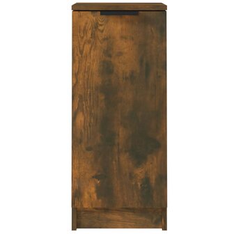 Dressoir 30x30x70 cm bewerkt hout gerookt eikenkleurig 6