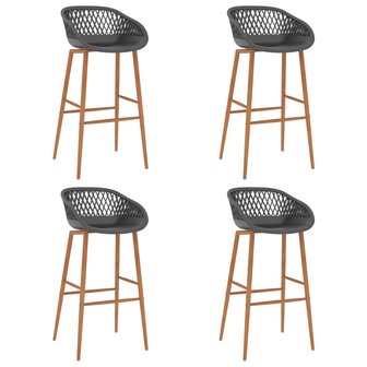 5-delige Barset zwart en grijs 6