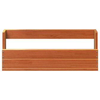 Schoenenrekken 2 st 59x8,5x23,5 cm massief grenenhout wasbruin 6