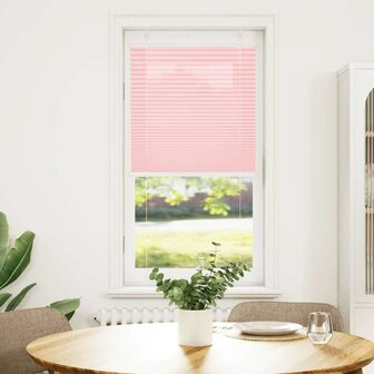 Pliss&eacute; rolgordijn 60x150 cm stofbreedte 59,4 cm polyester roze 2
