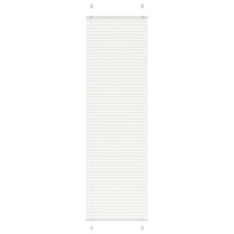 Pliss&eacute; rolgordijn 65x200 cm stofbreedte 64,4 cm polyester wit 1