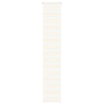 Zebra rolgordijn 40x200 cm stofbreedte 35,9 cm marmerbeige 1