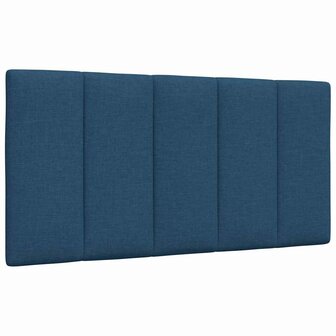 Hoofdbordkussen &quot;Hanko&quot; 100 cm stof blauw 1