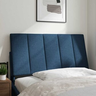 Hoofdbordkussen &quot;Hanko&quot; 100 cm stof blauw 2
