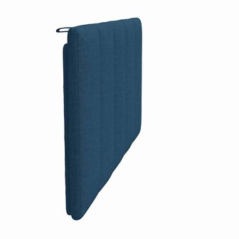 Hoofdbordkussen &quot;Hanko&quot; 100 cm stof blauw 5