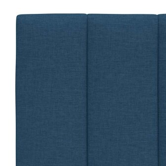 Hoofdbordkussen &quot;Hanko&quot; 100 cm stof blauw 7