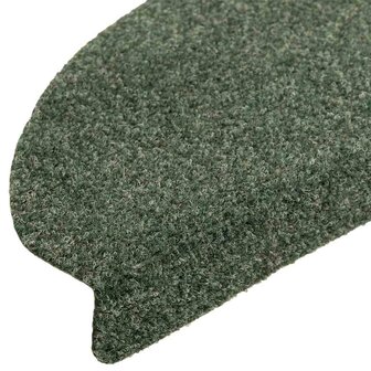 Trapmatten zelfklevend 5 st 65x21x4 cm naaldvilt groen 6