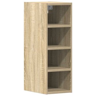 Hangkast 20x29,5x60 cm bewerkt hout sonoma eikenkleurig 2