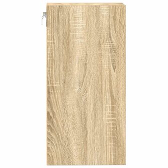 Hangkast 20x29,5x60 cm bewerkt hout sonoma eikenkleurig 5