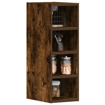 Hangkast Riga 20x29,5x60 cm bewerkt hout gerookt eikenkleurig 1