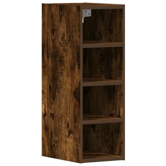 Hangkast Riga 20x29,5x60 cm bewerkt hout gerookt eikenkleurig 2