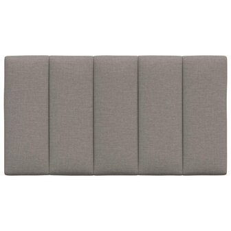 Hoofdbordkussen &quot;Hanko&quot; 80 cm stof taupe 4
