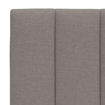 Hoofdbordkussen &quot;Hanko&quot; 80 cm stof taupe 7