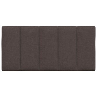 Hoofdbordkussen &quot;Hanko&quot; 100 cm stof donkerbruin 4
