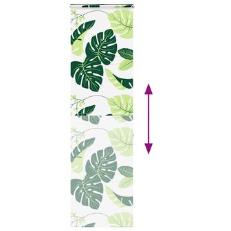 Doucherolgordijn met cassette 80x240 cm stofbreedte 76 cm 5