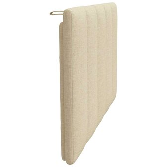 Hoofdbordkussen &quot;Hanko&quot; 80 cm stof cr&egrave;mekleurig 5