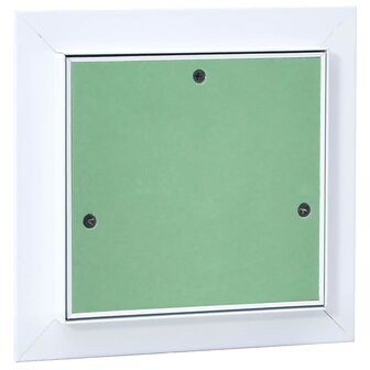 Toegangspaneel 150x150 mm met aluminium frame en gipsplaat 2