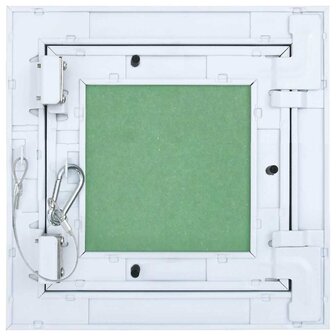 Toegangspaneel 150x150 mm met aluminium frame en gipsplaat 3