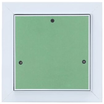 Toegangspaneel 150x150 mm met aluminium frame en gipsplaat 4