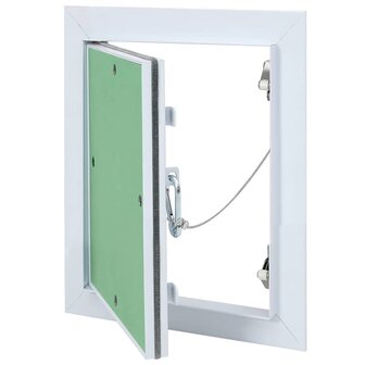 Toegangspaneel 150x200 mm met aluminium frame en gipsplaat 1