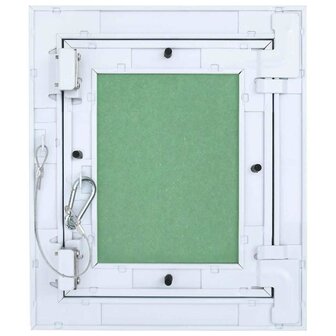 Toegangspaneel 200x250 mm met aluminium frame en gipsplaat 3