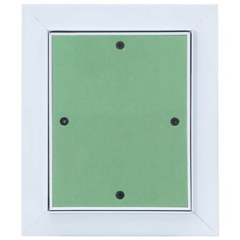 Toegangspaneel 200x250 mm met aluminium frame en gipsplaat 4