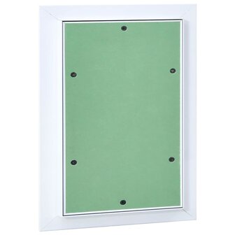 Toegangspaneel 200x300 mmmet aluminium frame en gipsplaat 2