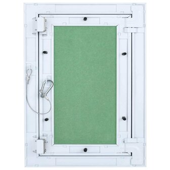 Toegangspaneel 200x300 mmmet aluminium frame en gipsplaat 3