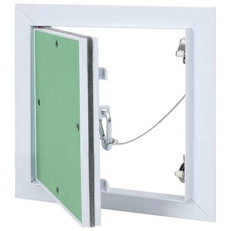Toegangspaneel 250x250 mm met aluminium frame en gipsplaat 1