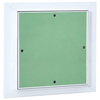 Toegangspaneel 250x250 mm met aluminium frame en gipsplaat 2
