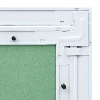 Toegangspaneel 250x250 mm met aluminium frame en gipsplaat 6