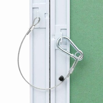 Toegangspaneel 250x250 mm met aluminium frame en gipsplaat 7