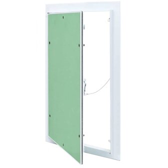 Toegangspaneel 250x400 mm met aluminium frame en gipsplaat 1