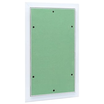 Toegangspaneel 250x400 mm met aluminium frame en gipsplaat 2