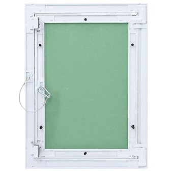Toegangspaneel 300x400 mm met aluminium frame en gipsplaat 3
